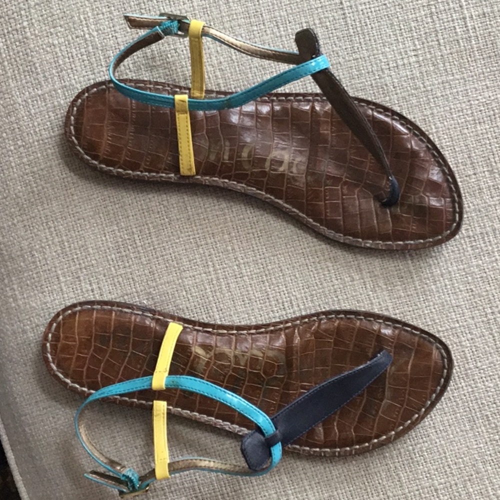 Sam Edelman multi color sandal